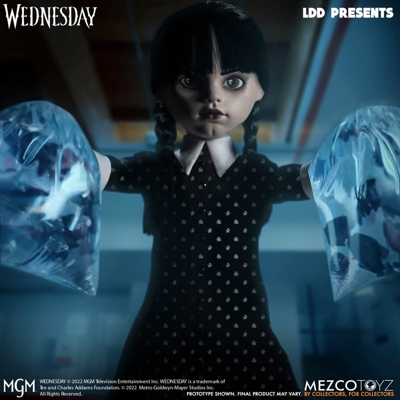 Living Dead Dolls Presents Wednesday (Netflix) side angle
