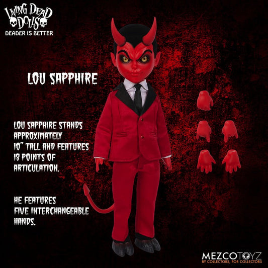 The Return of the Living Dead Dolls Lou Sapphire front view