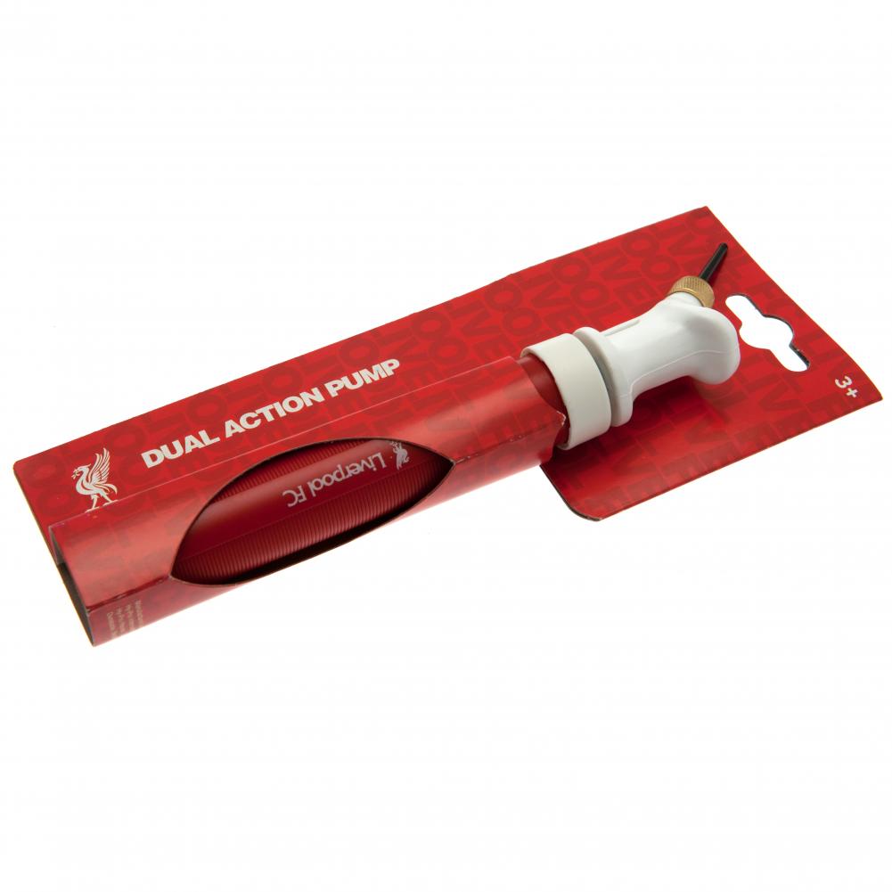 Official Liverpool Dual Action Football Pump