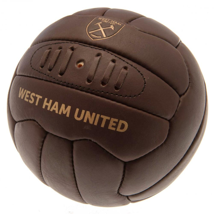 Official West Ham United Retro Heritage Football