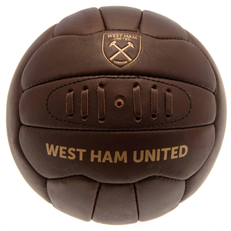 West Ham United FC Retro Heritage Football collectible from Infinity Collectibles 2026
