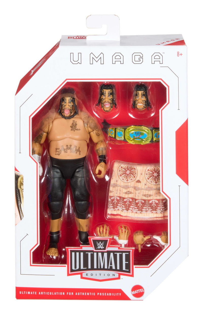 WWE Ultimate Edition Umaga Action Figure - Image
