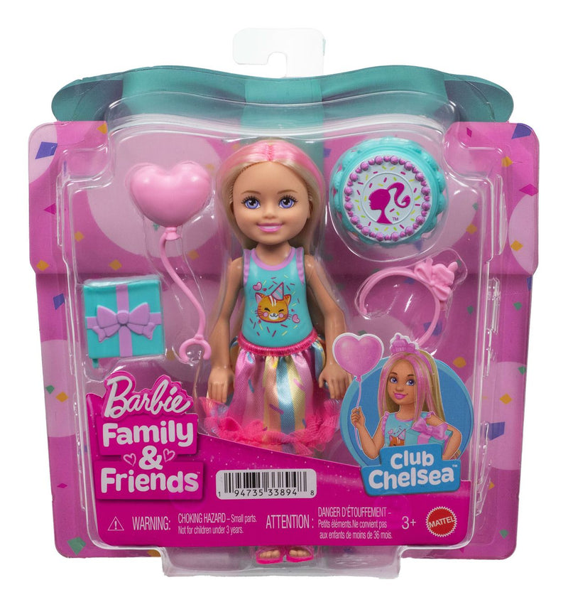 Barbie Club Chelsea Birthday-Themed Small Doll - Image