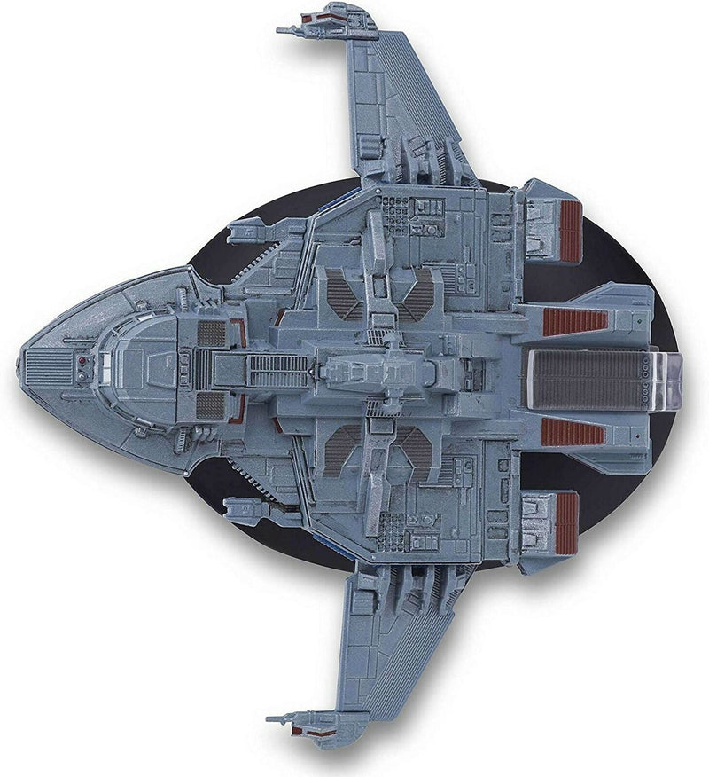 Maquis Raider Starship Die-Cast Model (Eaglemoss / Star Trek), in display