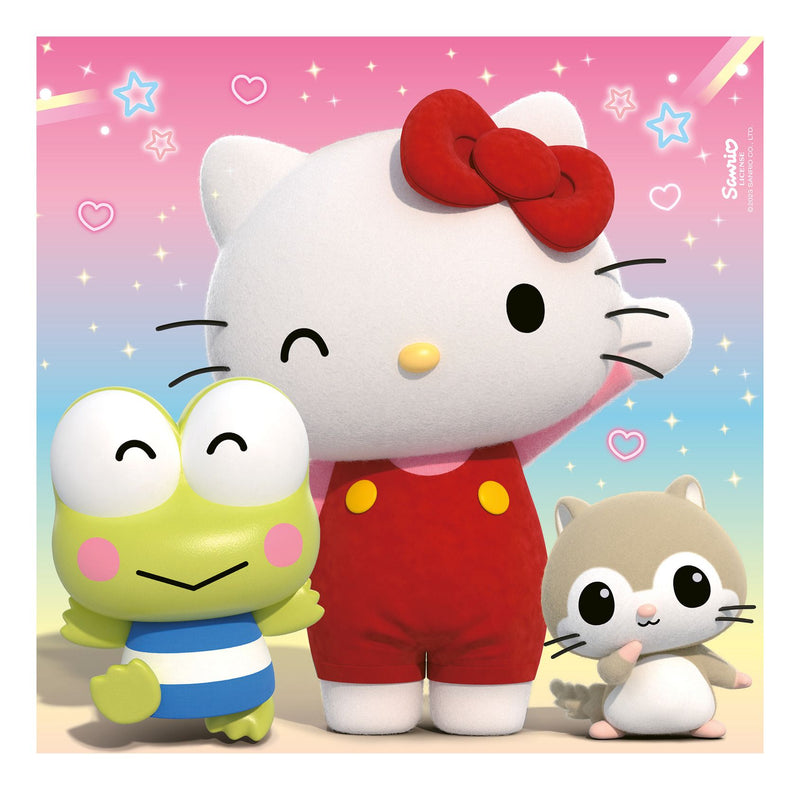 Hello Kitty 49 Piece Jigsaw Puzzle 3 Pack - Image
