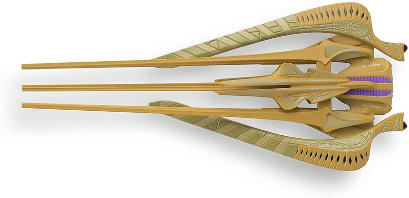 Xindi-Reptilian WarShips Starship Die-Cast Model (Eaglemoss / Star Trek), side angle