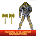 Superman 6" Superman Battle Attack Hammer Feature Figure - Image