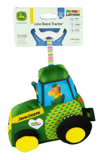Lamaze Clip & Go John Deere Tractor