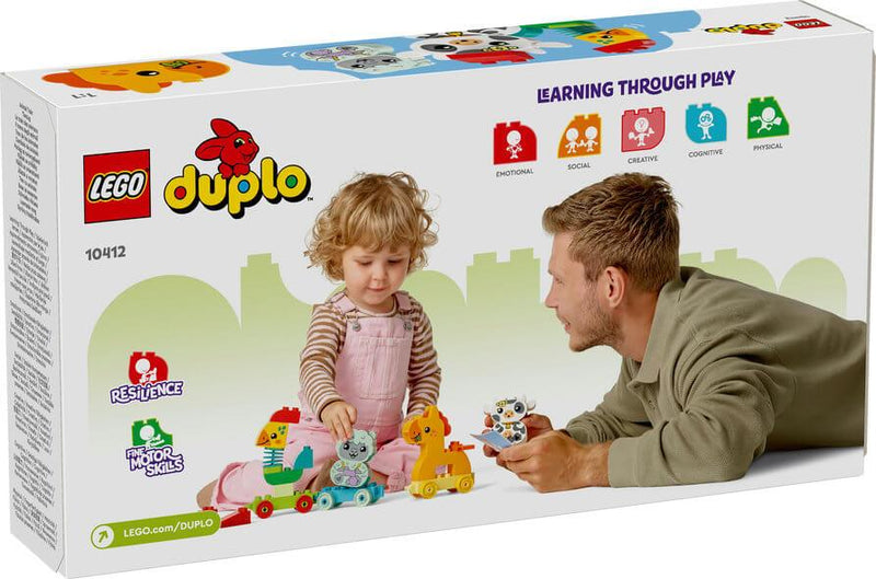 Lego Duplo 10412 My First Animal Train Set for Ages 18 Months and Up, in display