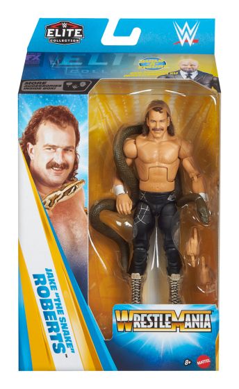 WWE Elite Wrestlemania Jake The Snake Roberts