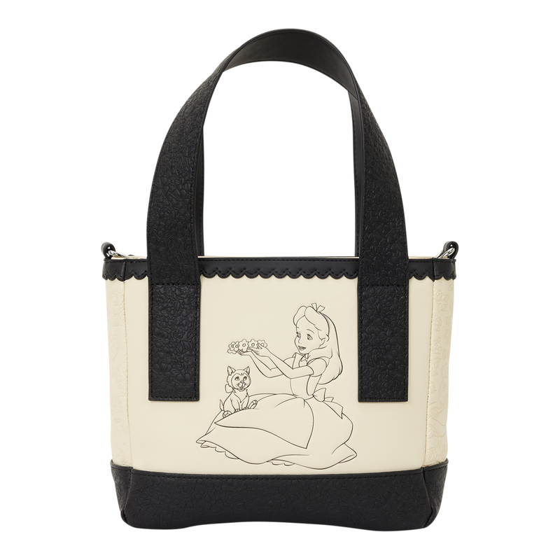 Loungefly Alice In Wonderland Tote Crossbody Bag