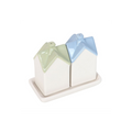 Pastel House Salt and Pepper Shakers