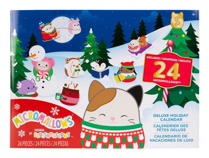 Squishmallows Micromallows 24 Piece Advent Calendar