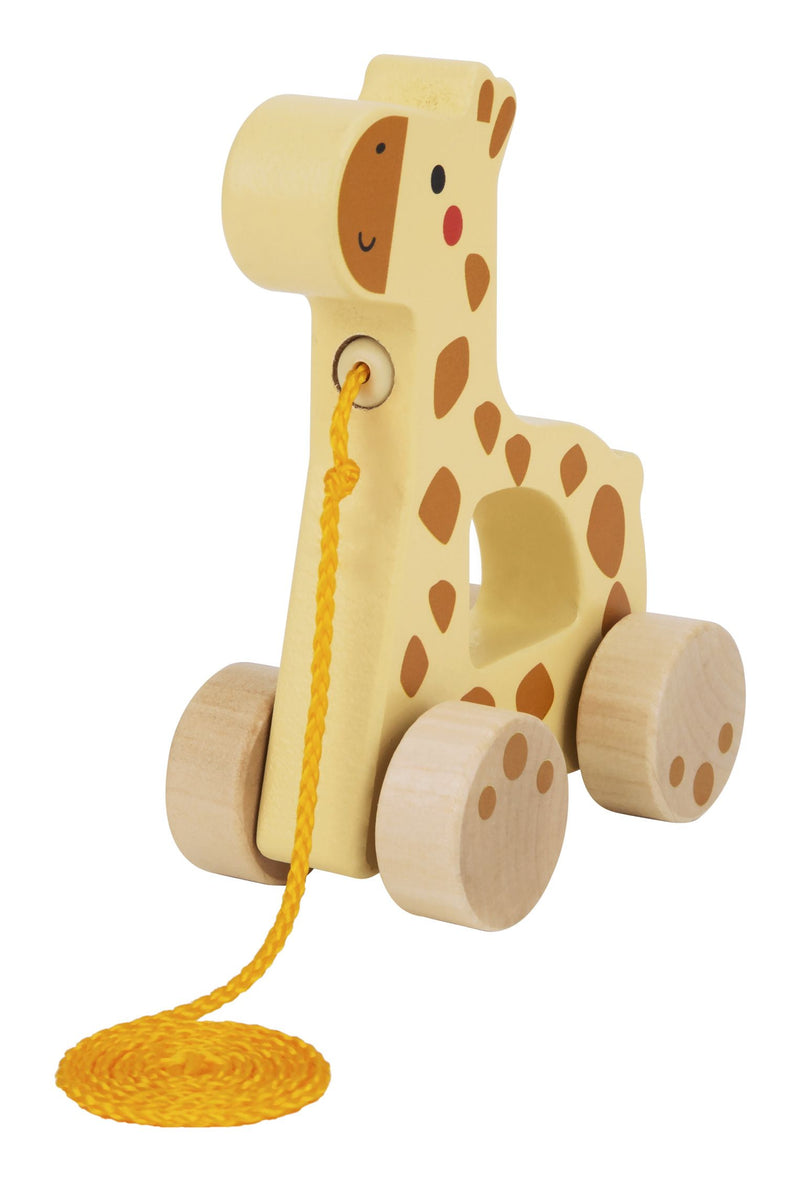 Wooden Pull Along Giraffe - Image