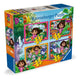 Dora 4 in a Box Jigsaw Puzzles