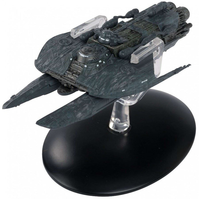 Sheliak Colony Ship Ship Model Die Cast Starship STDC177 (Eaglemoss / Star Trek), side angle