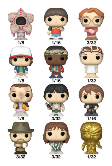 Bitty Pop! Stranger Things 32 Pieces in PDQ