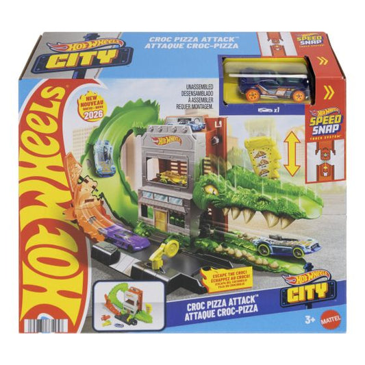 Hot Wheels City Croc Pizza Attack