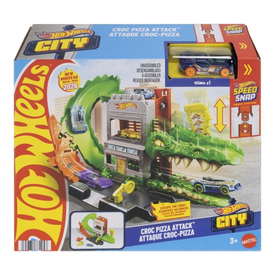 Hot Wheels City Croc Pizza Attack