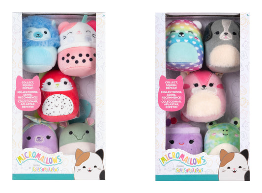 Squishmallows - 2.5in Micromallows 5 Pack Plush (Case of 4)