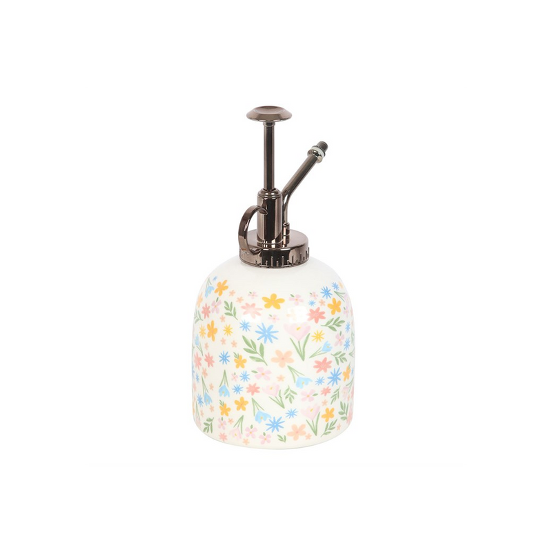 Spring Floral Print Ceramic Plant Mister
