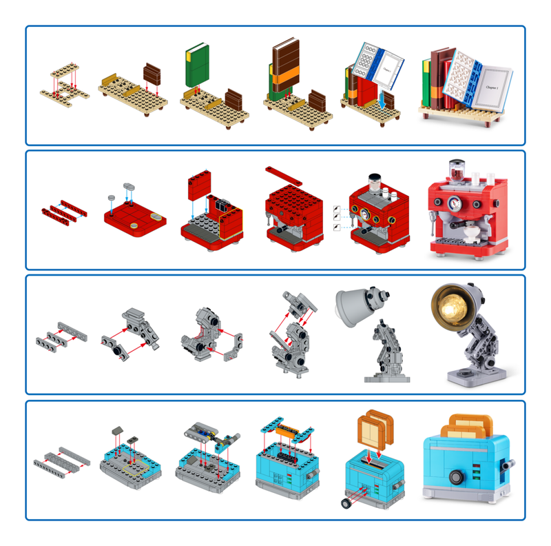 MAX Build More Premium Home Building Bricks Collection - Image
