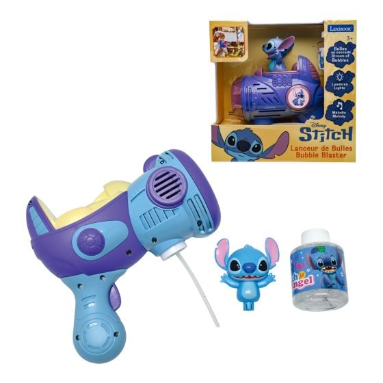 Disney Stitch Bubble Gun With 3D Figurine Series