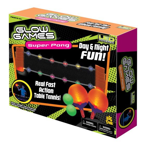Glow Games Light-Up Table Tennis Set