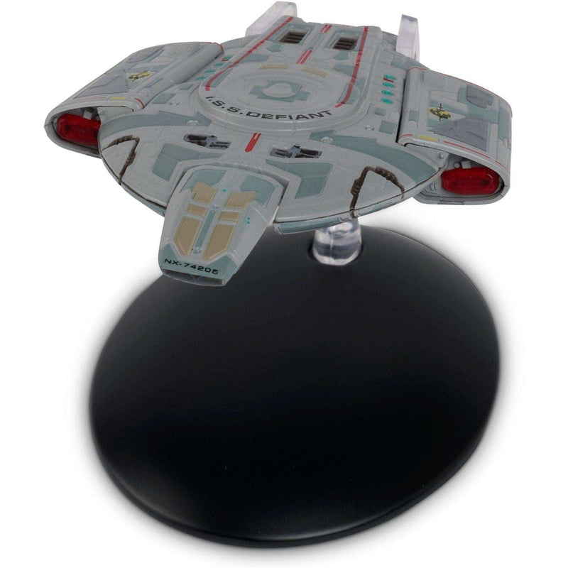 I.S.S. Defiant NX-74205 (Mirror Issue M3) BONUS ISSUE Model Die Cast Ship (Eaglemoss / Star Trek), alternate view