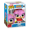 Sonic - Sonic The Hedgehog S2 Funko Bitty Pop! Vinyl Figure, side angle
