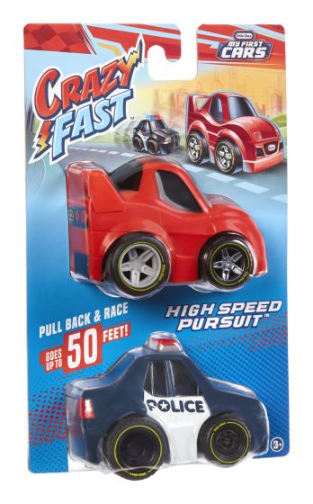 Little Tikes Crazy Fast Cars 2 Pack High Speed Pursuit