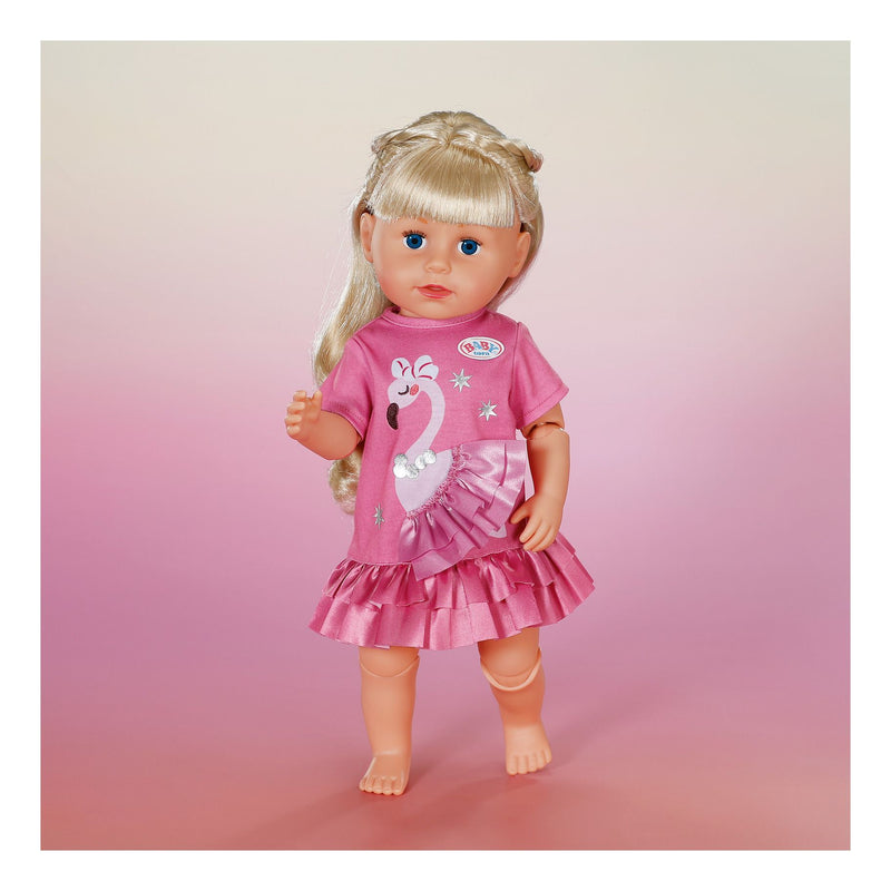 Baby Born Dress Flamingo 43cm - Image