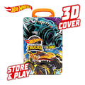 Hot Wheels Monster Trucks Tin Storage Case Assorted - Image