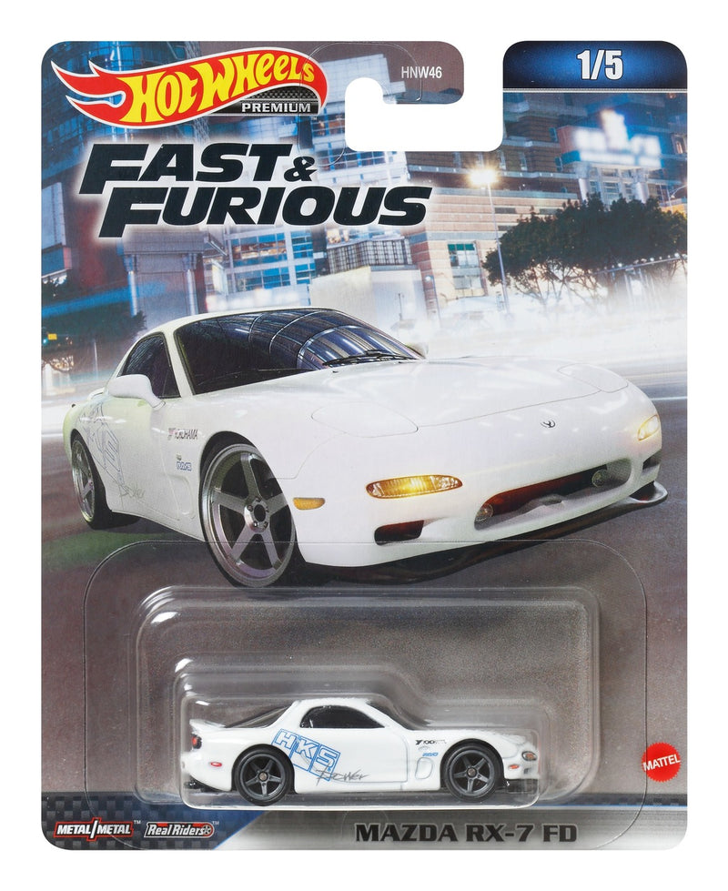Hot Wheels Premium Fast & Furious Vehicle Assortment (Case of 10)