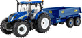 New Holland T6 Tractor With Trailer Playset