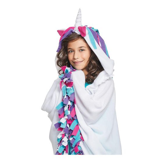 Make It Real Unicorn Hoodie Blanket