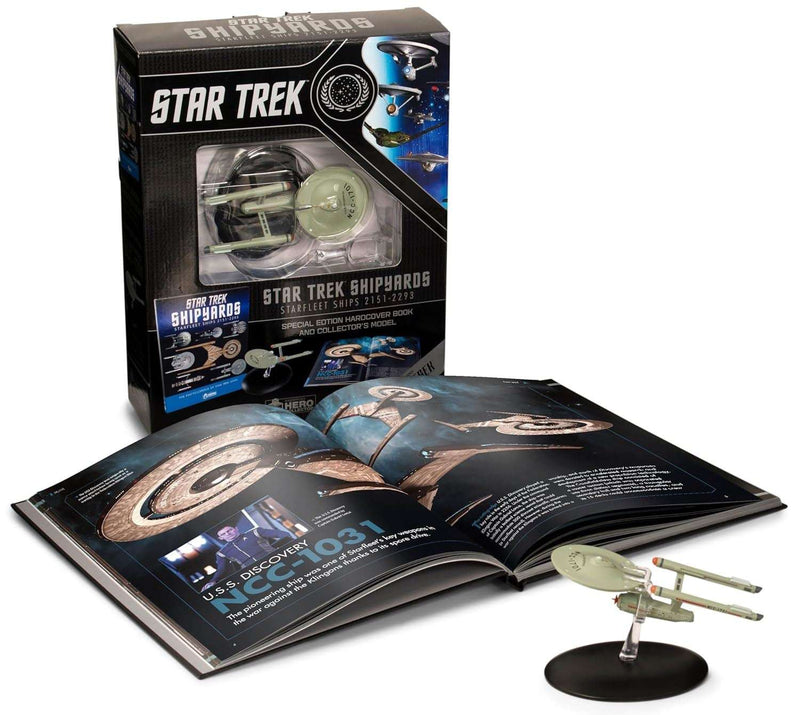 Star Trek Shipyards Starfleet Starships: 2151-2293 - Special Edition Hardcover Book and Collector's Model (Star Trek / Eag...