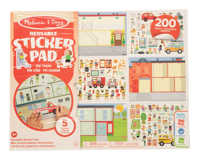 Melissa & Doug - Reuseable St Pad In Tray (Case of 20)