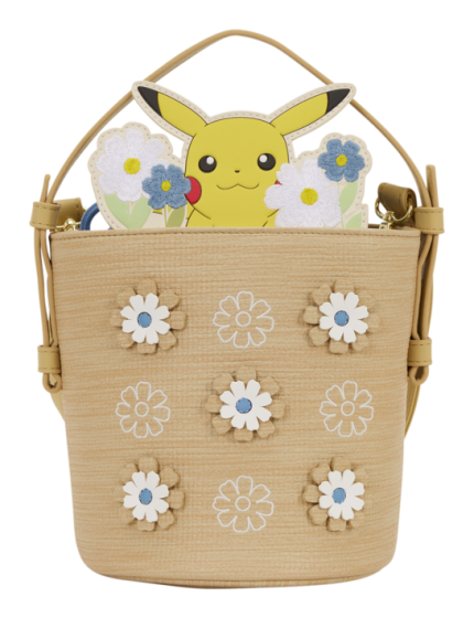 Loungefly Pokemon Floral Pikachu Crossbody Bag