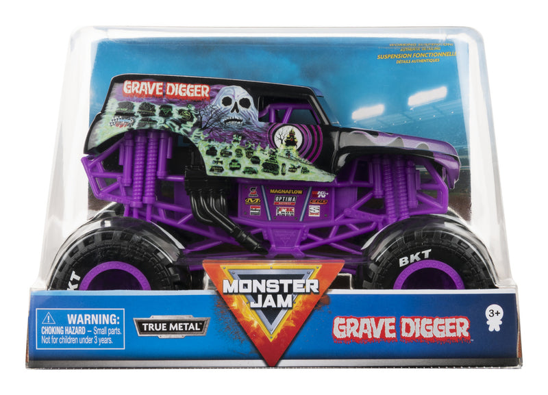 Monster Jam Die-Cast Vehicle 1:24 Scale Assorted (Case of 4)