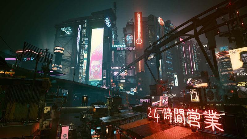 Cyberpunk 2077 Ultimate Edition - Nintendo Switch 2 in-game view