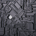 Light-Up Borg Cube XL EDITION Subscriber Special (Eaglemoss / Star Trek), close-up detail