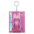 Mini Glam Cosmetic Bunny Lip Gloss Assortment Half PDQ
