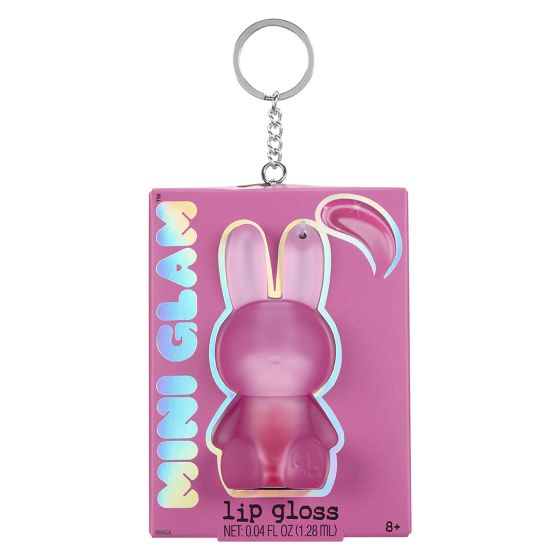 Mini Glam Cosmetic Bunny Lip Gloss Assortment Half PDQ