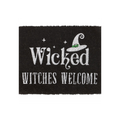 Black Wicked Witches Welcome Doormat
