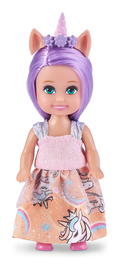 Sparkle Girlz 4.7" Unicorn Princess Cupcake Assortment - Image