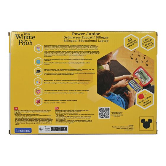 Winnie the Pooh Bilingual Talking Educational Laptop