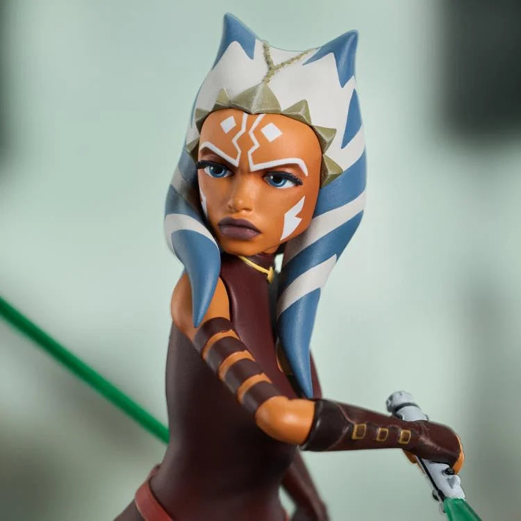 Star Wars Clone Wars Gallery Ahsoka Figure Diorama