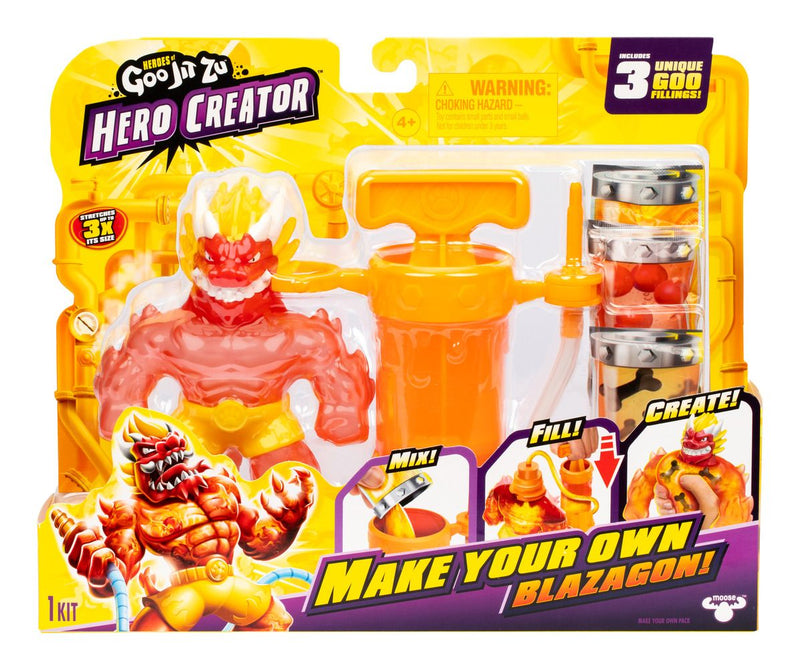 Heroes of Goo Jit Zu Blazagon Hero Creator Pack - Image
