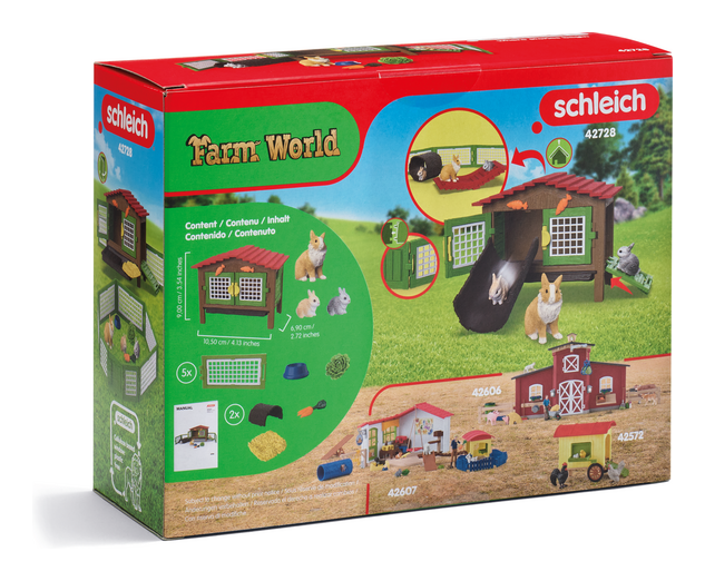 Schleich - Rabbit Hutch - Image